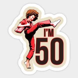 Sally Omalley, im 50 Sticker